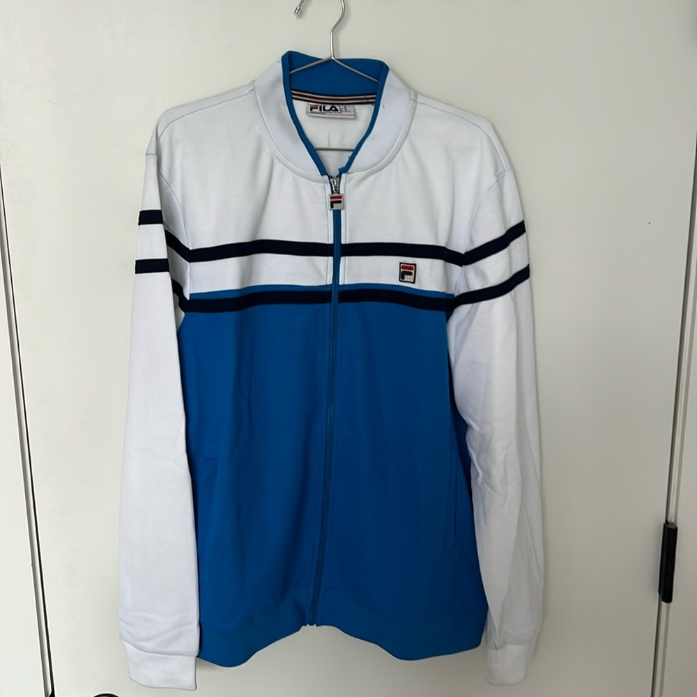 Fila tennis Jacket blue/white